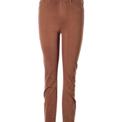 7 For All Mankind Women Brown Jeggings 28W